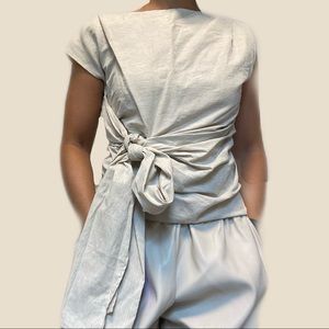 NWT Zara Sleeveless Blouse Sz S